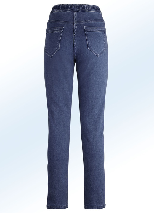 Hosen in Schlupfform - Jeans in Schlupfform, in Größe 017 bis 052, in Farbe JEANSBLAU Ansicht 6