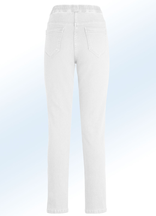 Hosen in Schlupfform - Jeans in Schlupfform, in Größe 017 bis 052, in Farbe JEANSBLAU Ansicht 10