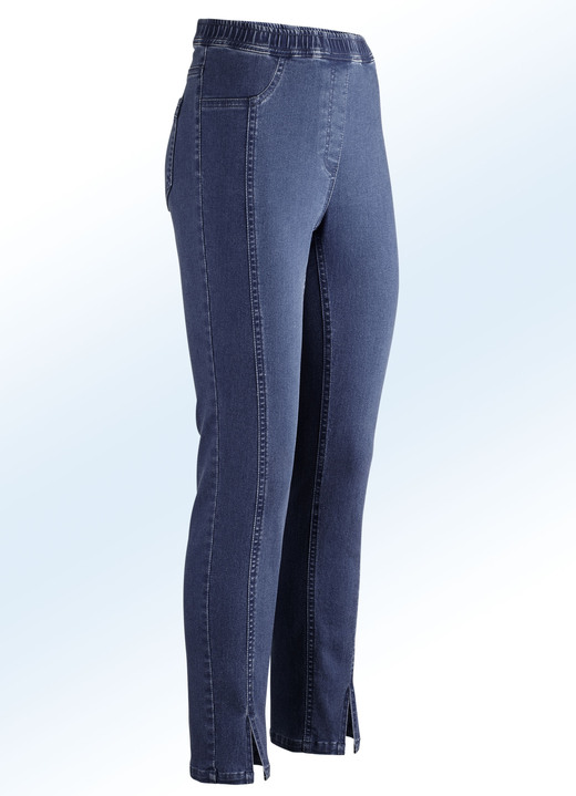 Hosen in Schlupfform - Jeans in Schlupfform, in Größe 017 bis 052, in Farbe JEANSBLAU Ansicht 5
