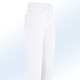 Hosen mit Knopf- und Reißverschluss - Jeans-Culotte in 5-Pocket-Form, in Größe 017 bis 050, in Farbe JEANSBLAU – Farbe WEISS – Ansicht 1
