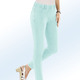 Hosen - Magic-Jeans mit angesagtem Fransensaum, in Größe 017 bis 052, in Farbe MINT – Farbe MINT – Ansicht 3
