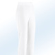 Hosen - Edle Hose in Schlupfform – Farbe WEISS – Ansicht 1 Hosen - Edle Hose in Schlupfform, in Größe 018 bis 054, in Farbe DUNKELROSÉ – Farbe WEISS – Ansicht 1
