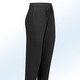 Hosen - Jerseyhose im stadttauglichen Joggpant-Style, in Größe 017 bis 052, in Farbe DUNKELROSÉ – Farbe SCHWARZ – Ansicht 1