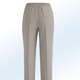 SALE - Hose in eleganter Schnittführung, in Größe 018 bis 235, in Farbe HELLBEIGE – Farbe TAUPE – Ansicht 2