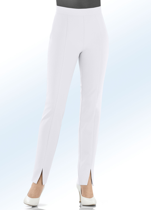 Hosen - Hose mit angesagten Beinschlitzen Ansicht 18 Hosen - Hose mit angesagten Beinschlitzen, in Größe 018 bis 235, in Farbe TÜRKIS Ansicht 18
