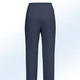 Hosen - Hose mit angesagten Beinschlitzen – Farbe MARINE – Ansicht 2 Hosen - Hose mit angesagten Beinschlitzen, in Größe 018 bis 235, in Farbe TÜRKIS – Farbe MARINE – Ansicht 2