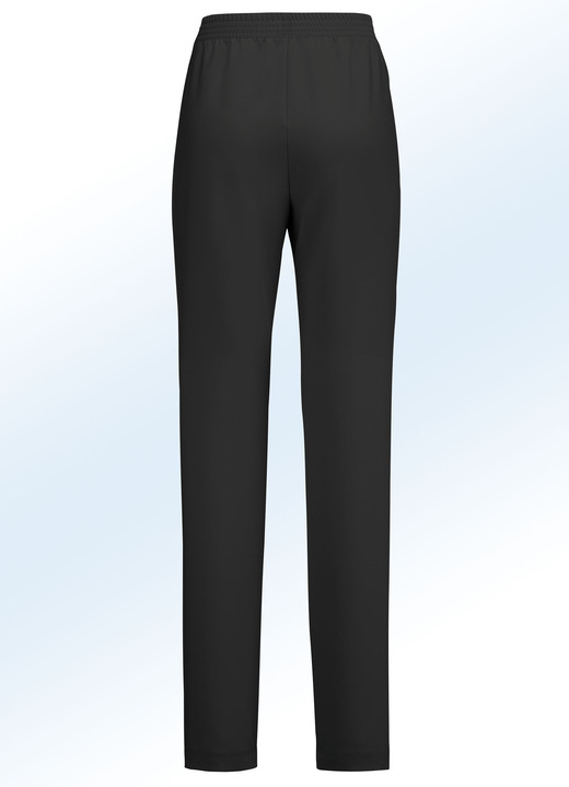 Hosen - Hose mit angesagten Beinschlitzen, in Größe 018 bis 235, in Farbe TÜRKIS Ansicht 5