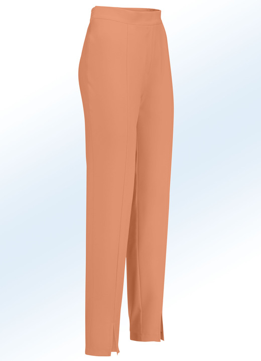 Hosen - Hose mit angesagten Beinschlitzen Ansicht 13 Hosen - Hose mit angesagten Beinschlitzen, in Größe 018 bis 235, in Farbe TÜRKIS Ansicht 13