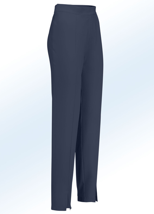 Hosen - Hose mit angesagten Beinschlitzen Ansicht 10 Hosen - Hose mit angesagten Beinschlitzen, in Größe 018 bis 235, in Farbe TÜRKIS Ansicht 10
