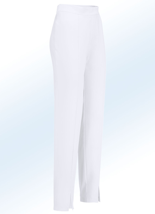 Hosen - Hose mit angesagten Beinschlitzen Ansicht 16 Hosen - Hose mit angesagten Beinschlitzen, in Größe 018 bis 235, in Farbe TÜRKIS Ansicht 16