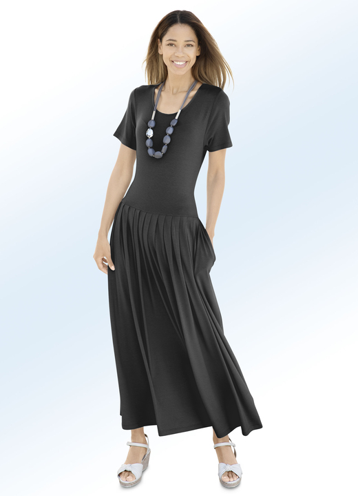 Kurzarm - Kleid in Schlupfform Ansicht 2 Kurzarm - Kleid in Schlupfform, in Größe 036 bis 052, in Farbe HIMMELBLAU Ansicht 2