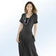 Kurzarm - Kleid in Schlupfform – Farbe SCHWARZ Kurzarm - Kleid in Schlupfform, in Größe 036 bis 052, in Farbe HIMMELBLAU