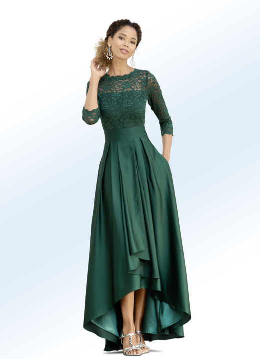 Abendkleider - Wunderschönes Kleid mit Spitze Ansicht 2 Abendkleider - Wunderschönes Kleid mit Spitze, in Größe 036 bis 050, in Farbe BORDEAUX Ansicht 2