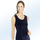 - Top mit rundem Halsausschnitt, in Größe 038 bis 056, in Farbe MARINE