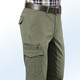 Hosen - Hose mit Cargotaschen in 3 Farben – Farbe OLIV – Ansicht 1 Hosen - Hose mit Cargotaschen in 3 Farben, in Größe 024 bis 060, in Farbe MARINE – Farbe OLIV – Ansicht 1