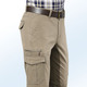 Hosen - Hose mit Cargotaschen in 3 Farben – Farbe BEIGE Hosen - Hose mit Cargotaschen in 3 Farben, in Größe 024 bis 060, in Farbe MARINE