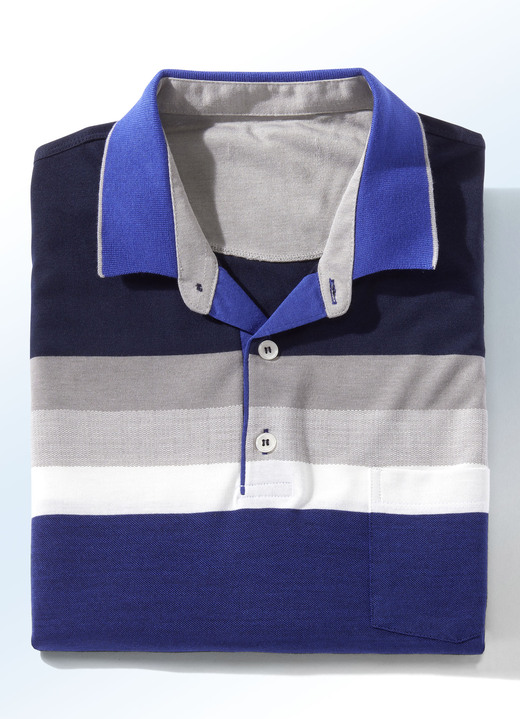 Shirts - Poloshirt in 3 Farben Shirts - Poloshirt in 3 Farben, in Größe 046 bis 062, in Farbe ROYALBLAU-MARINE
