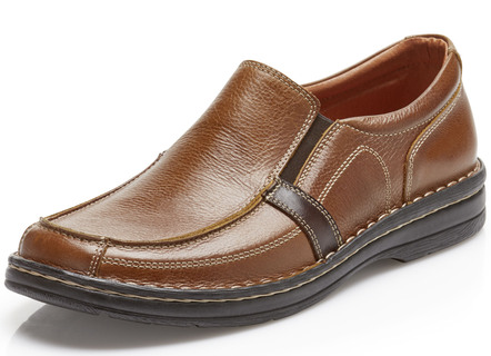 GINO GALANTE Slipper mit Kontrast-Einsätzen