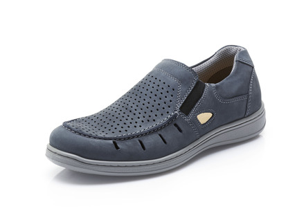 GINO GALANTE, sommerliche Herren-Slipper, mit herausnehmbarem Fußbett