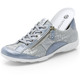 Slipper & Schnürschuhe - Remonte Sneaker mit bedruckten Besätzen, in Größe 036 bis 043, in Farbe HELLBLAU-SILBER – Farbe HELLBLAU-SILBER – Ansicht 2