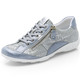 Slipper & Schnürschuhe - Remonte Sneaker mit bedruckten Besätzen – Farbe HELLBLAU-SILBER – Ansicht 1 Slipper & Schnürschuhe - Remonte Sneaker mit bedruckten Besätzen, in Größe 036 bis 043, in Farbe HELLBLAU-SILBER – Farbe HELLBLAU-SILBER – Ansicht 1