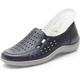 Slipper & Schnürschuhe - Waldläufer Slipper mit Leder-Massagefußbett – Farbe DUNKELBLAU – Ansicht 2 Slipper & Schnürschuhe - Waldläufer Slipper mit Leder-Massagefußbett, in Größe 3 1/2 bis 8, in Farbe DUNKELBLAU – Farbe DUNKELBLAU – Ansicht 2