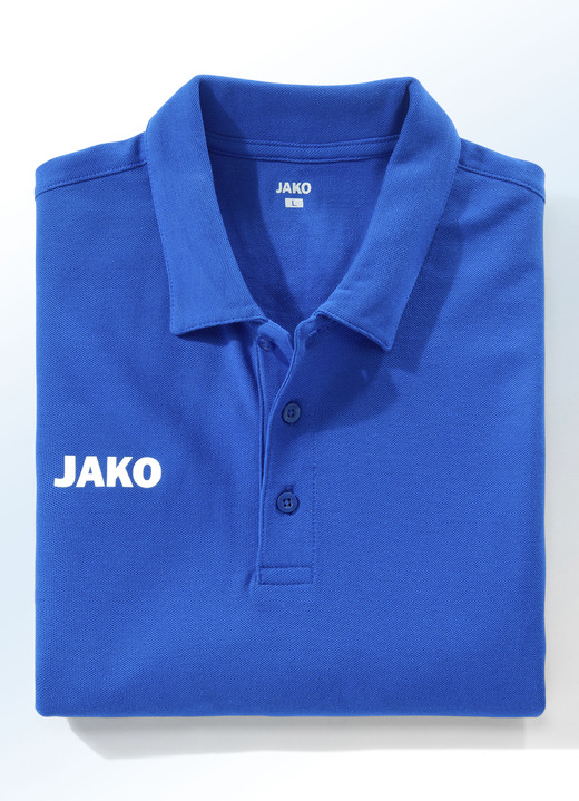 Shirts - Poloshirt von „Jako“ in 5 Farben, in Größe 3XL (58/60) bis XXL (56), in Farbe ROYALBLAU Ansicht 1