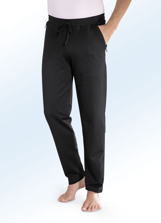 Freizeithosen - Hose mit komfortablem Dehnbund, in Größe 024 bis 062, in Farbe MARINE Ansicht 3