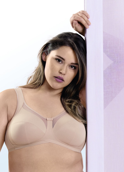 Soft-BH - Anita BH mit seitlicher, stützender Blende, in Größe 075 bis 120, in Cup C, in Farbe WEISS Ansicht 5