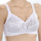 Soft-BH - Triumph Delicate Doreen BH mit Spitze, in Größe 075 bis 110, in Cup F, in Farbe WEISS – Farbe WEISS – Ansicht 3