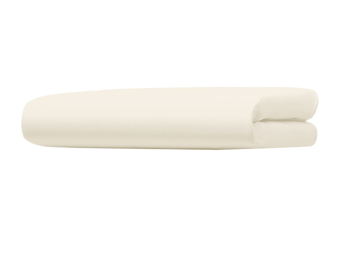 Spannbetttücher - Fein-Single-Jersey Spannbetttücher Ansicht 7 Spannbetttücher - Fein-Single-Jersey Spannbetttücher, in Größe 133 (2 Spannbetttücher, je 90–100/200 cm, Matratzenhöhe bis 30 cm) bis 138 (Spannbetttuch, 180–200/200 cm, Matratzenhöhe bis 30 cm), in Farbe WEISS Ansicht 7