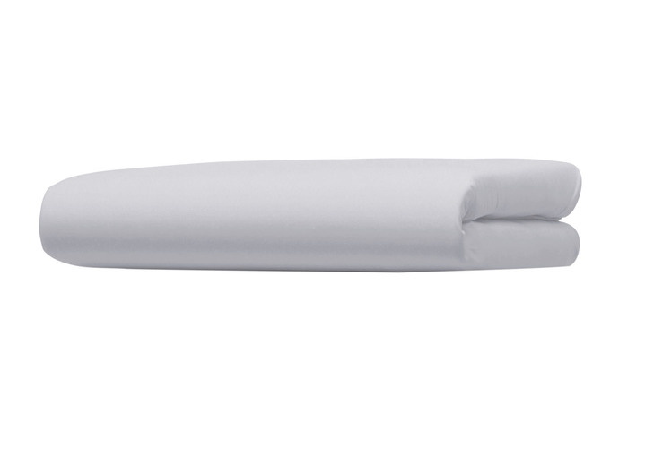 Wohnen - Fein-Single-Jersey Spannbetttücher, in Größe 133 (2 Spannbetttücher, je 90–100/200 cm, Matratzenhöhe bis 30 cm) bis 138 (Spannbetttuch, 180–200/200 cm, Matratzenhöhe bis 30 cm), in Farbe BLAU Ansicht 7