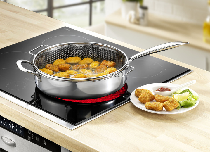 Töpfe & Pfannen - Livington Titan Pan Pfannen und Kochtöpfe Ansicht 3 Töpfe & Pfannen - Livington Titan Pan Pfannen und Kochtöpfe, in Farbe EDELSTAHL, in Ausführung Multipfanne, ø 24 cm, H 6 cm Ansicht 3