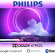 - Philips 4K-Ultra-HD-Ambilight-LED-Fernseher, kompatibel mit DTS Play-Fi – Farbe SILBER – Ansicht 2 - Philips 4K-Ultra-HD-Ambilight-LED-Fernseher, kompatibel mit DTS Play-Fi, in Farbe SILBER – Farbe SILBER – Ansicht 2
