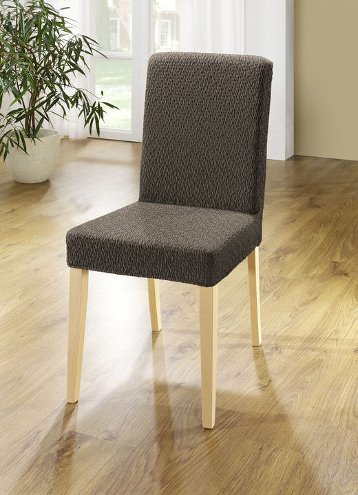 Sessel- & Sofaüberwürfe - Stretchbezüge mit schöner Strukturierung Ansicht 31 Sessel- & Sofaüberwürfe - Stretchbezüge mit schöner Strukturierung, in Größe 101 (Sesselbezug) bis 115 (Stuhlbezüge, 4er-Set), in Farbe GRÜN Ansicht 31