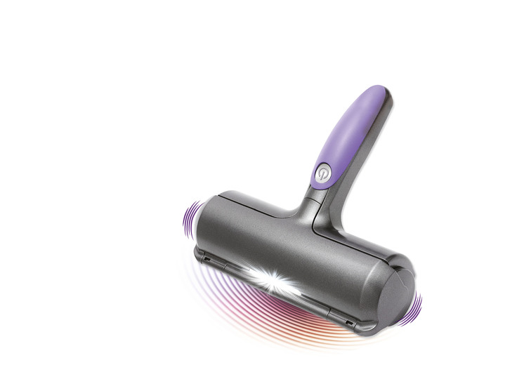 Reinigungshelfer & Reinigungsmittel - Fussel- und Tierhaarrolle Deluxe mit Akku, in Farbe GRAU Ansicht 2