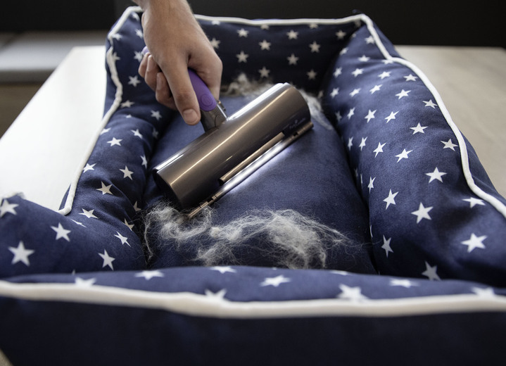 Reinigungshelfer & Reinigungsmittel - Fussel- und Tierhaarrolle Deluxe mit Akku, in Farbe GRAU Ansicht 4