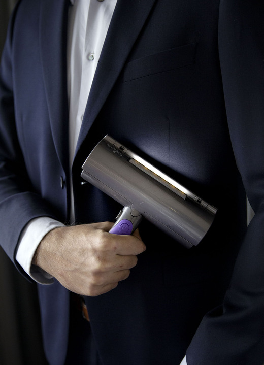 Reinigungshelfer & Reinigungsmittel - Fussel- und Tierhaarrolle Deluxe mit Akku, in Farbe GRAU Ansicht 5