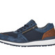 Slipper & Schnürschuhe - Rieker, bequeme Herren-Sneaker, Weite H, mit herausnehmbarem Fußbett, in Größe 040 bis 047, in Farbe BLAU-BRAUN – Farbe BLAU-BRAUN – Ansicht 4