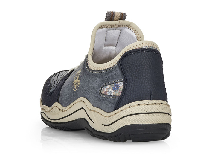 Slipper & Schnürschuhe - Rieker, sportliche Damen-Sneaker, mit herausnehmbarem Fußbett Ansicht 5 Slipper & Schnürschuhe - Rieker, sportliche Damen-Sneaker, mit herausnehmbarem Fußbett, in Größe 036 bis 042, in Farbe JEANS-BEIGE Ansicht 5