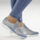 Slipper & Schnürschuhe - Remonte Sneaker mit bedruckten Besätzen – Farbe HELLBLAU-SILBER – Ansicht 4 Slipper & Schnürschuhe - Remonte Sneaker mit bedruckten Besätzen, in Größe 036 bis 043, in Farbe HELLBLAU-SILBER – Farbe HELLBLAU-SILBER – Ansicht 4