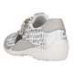 Slipper & Schnürschuhe - Remonte Sneaker mit bedruckten Besätzen – Farbe HELLGRAU-WEISS – Ansicht 6 Slipper & Schnürschuhe - Remonte Sneaker mit bedruckten Besätzen, in Größe 036 bis 043, in Farbe HELLBLAU-SILBER – Farbe HELLGRAU-WEISS – Ansicht 6