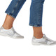Slipper & Schnürschuhe - Remonte Sneaker mit bedruckten Besätzen, in Größe 036 bis 043, in Farbe HELLBLAU-SILBER – Farbe HELLGRAU-WEISS – Ansicht 7
