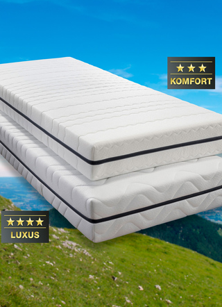 Matratzen & Topper - 7-Zonen-Tonnentaschenfederkern-Matratzenserie von f.a.n. – Ansicht  Matratzen & Topper - 7-Zonen-Tonnentaschenfederkern-Matratzenserie von f.a.n., in Größe 130 (80/200 cm) bis 135 (140/200 cm), in Farbe , in Ausführung Komfort – Ansicht