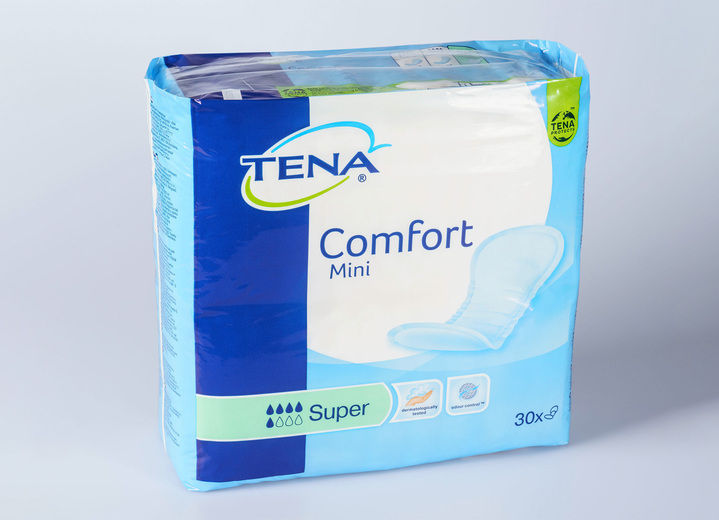 Inkontinenz - Tena Comfort Mini Einlagen für mittlere bis schwere Inkontinenz, in Farbe WEISS, in Ausführung Größe 3: Bei starker bis ultrastarker Inkontinenz Ansicht 1