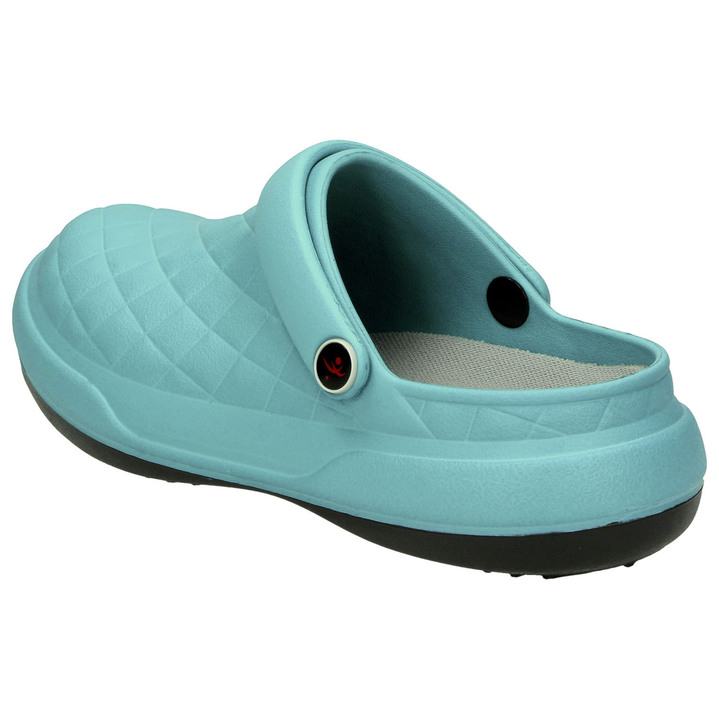 Sandaletten & Pantoletten - Chung Shi Dux Future Clog für schmerzfreie Mobilität, in Größe 3XL (46/47) bis XXL (44/45), in Farbe TÜRKIS Ansicht 3