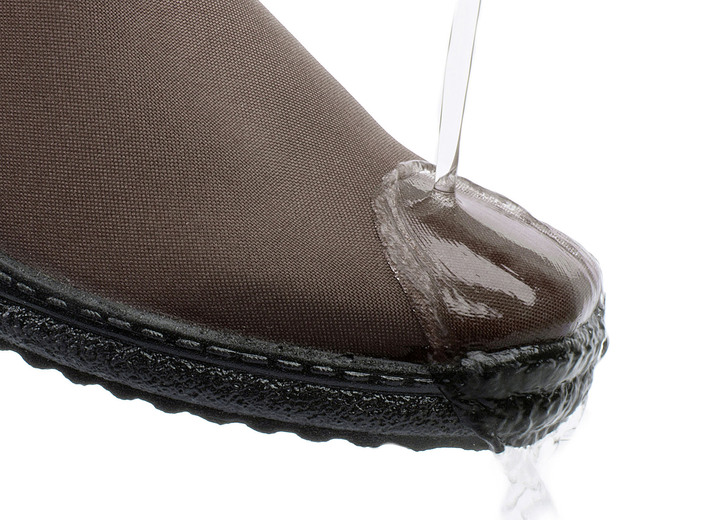 Stiefel & Stiefeletten - Winterstiefel mit Kunstpelzkragen, in Größe 036 bis 043, in Farbe BORDEAUX Ansicht 7