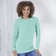 Pullover - Pullover in sehr weicher Qualität – Farbe JADEGRÜN Pullover - Pullover in sehr weicher Qualität, in Größe 038 bis 054, in Farbe HELLTÜRKIS