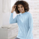 Pullover - Pullover mit Schurwolle – Farbe HELLBLAU Pullover - Pullover mit Schurwolle, in Größe 038 bis 054, in Farbe MINT