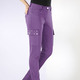 Hosen - Cargohose in 5-Pocket-Form – Farbe LAVENDEL – Ansicht 3 Hosen - Cargohose in 5-Pocket-Form, in Größe 017 bis 050, in Farbe ROSTROT – Farbe LAVENDEL – Ansicht 3